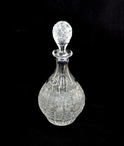 Bohemian Czech Decanter for whiskey