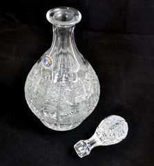 Bohemian Czech Decanter for whiskey