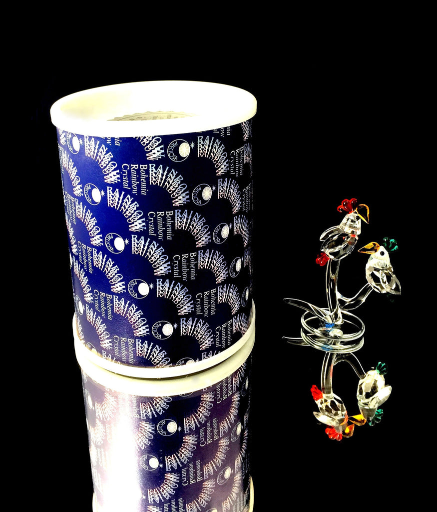 Preciosa Parrots on Branch Figurine