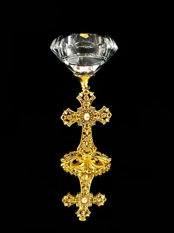 Cross Candle Holder (Bigger)