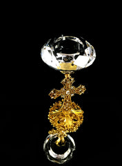 Cross Candle Holder (Bigger)