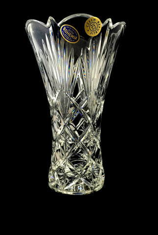 Preciosa Crystal Clear Bohemia Vase