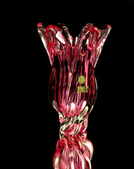 Preciosa Crystal Pink Vase